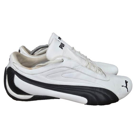 Puma Other - Puma Speedcat Driving Shoes Mens 14 White Black Leather Drift Y2K Sneakers